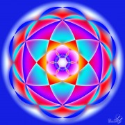 Enlarge Mandala based on six Photo