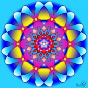 Enlarge Blue wheel Photo