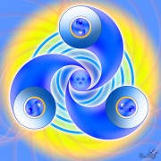 Enlarge Yin yang vortex Photo