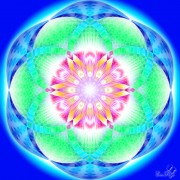 Enlarge Chakra with six petals Photo