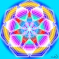 Mandala based on seven